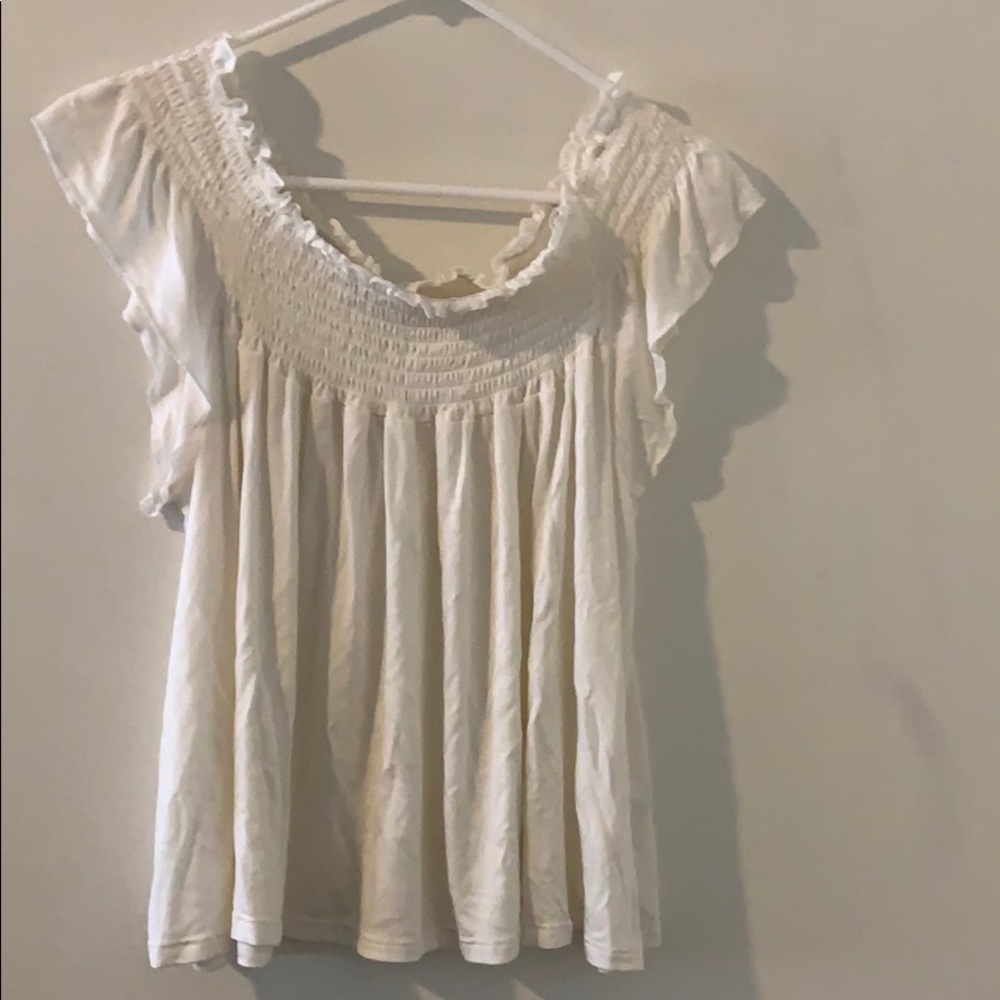 Off the should blouse